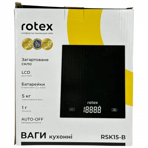 Ваги кухонні Rotex RSK15-B
