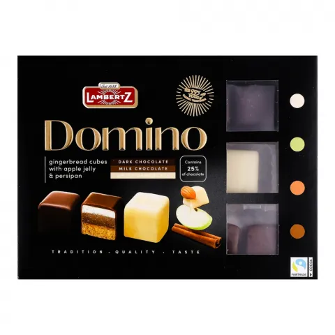 Пряники Lambertz 175гДоміно`з жел.у 3 шоколадах,Німеччина`