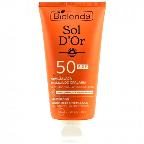 Емульсія д/обличчя Bielenda 150 мл д/засмаги SPF50