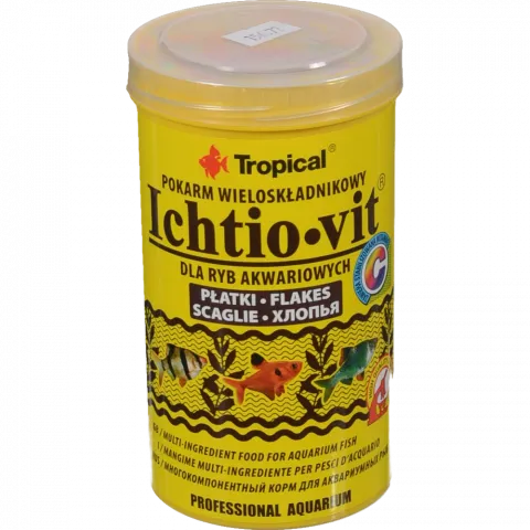 Корм д/риб Tropical 100 г Ichtio-vit пластівці для усіх видів риб