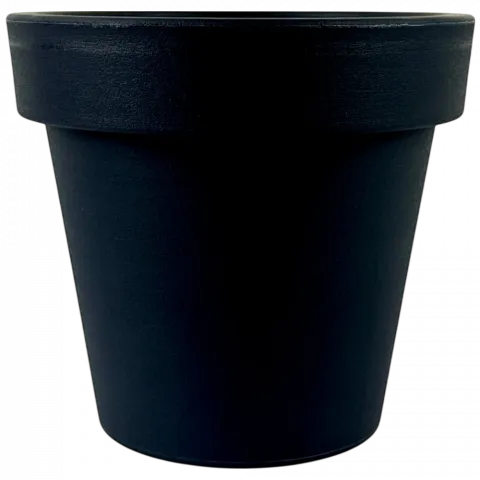 Горщик д/квітів PP Lofly 16 см антрацит DLOF160-S433 И957 (Польща)