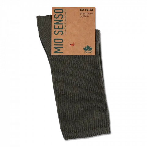 Шкарпетки чол. MioSenso C331RF хакі р.40-42