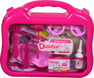 Іграшковий набір лікаря 12 предметів у валізі 660-13