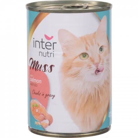 Корм д/котів Інтернутрі 415 г з/б з Рибою