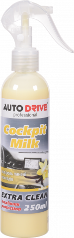 Поліроль-молочко Auto Drive Cockpit Milk Ваніль 250 мл AD0022