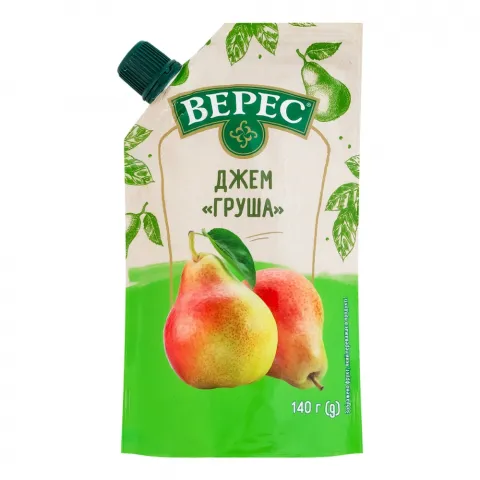 Джем Верес 140 г д/пак Груша