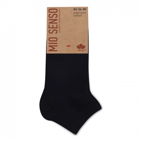 Шкарпетки жін. MioSenso Relax4 короткі C503R т.синій, р. 36-38