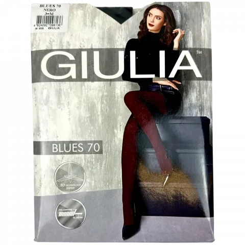 Колготи жін. Giulia Blues 3D 70 Nero 3