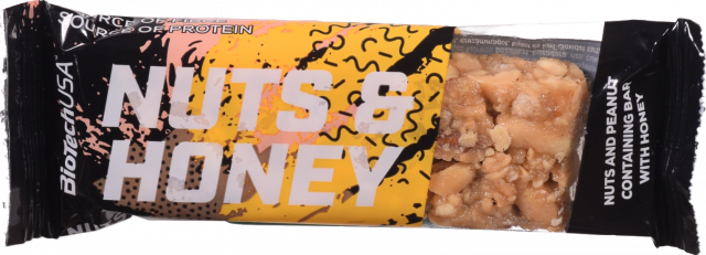 Батончик вуглеводний Biotech Nuts and Honey 35 г