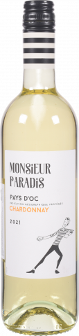Вино Monsieyr Paradis Shard 0,75 л сух. біле 13,5 (Франція)