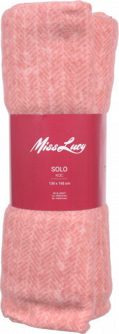 Плед Solo Miss Lusy 130х150 см, рулон 170 гр/м2,рожевий арт. 8K9130 И056