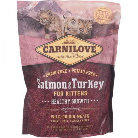 Корм д/котів Carnilove 400 г індичка та лосось
