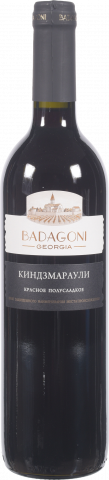 Вино Бадагоні Кіндзмараулі 0,75 л н/сол. червон. 12