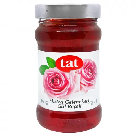 Джем Tat з ароматом троянди 380г (Туреччина)