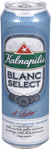 Пиво Калнапіліс 0,568 л з/б Blanc Select
