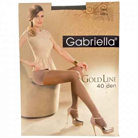 Колготи жін. Gabriella Gold 40 Den Nero 3р.