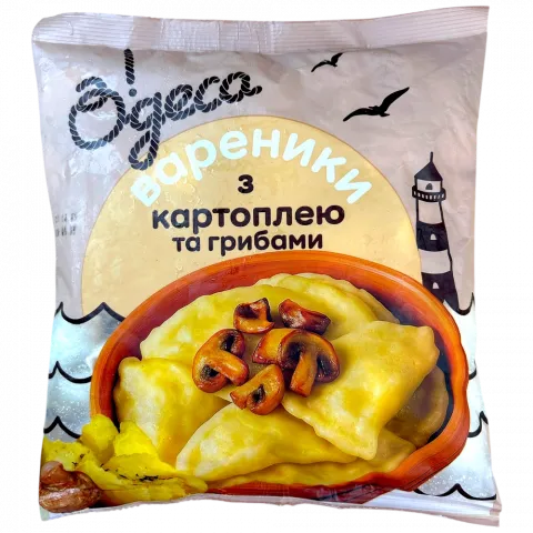 Вареники Одеса 800 г з картоплею та грибами