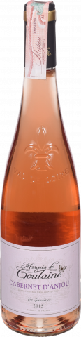 Вино Маркіз де Гулен Каберне Д`Анжу 0,75 л сух. рожев.