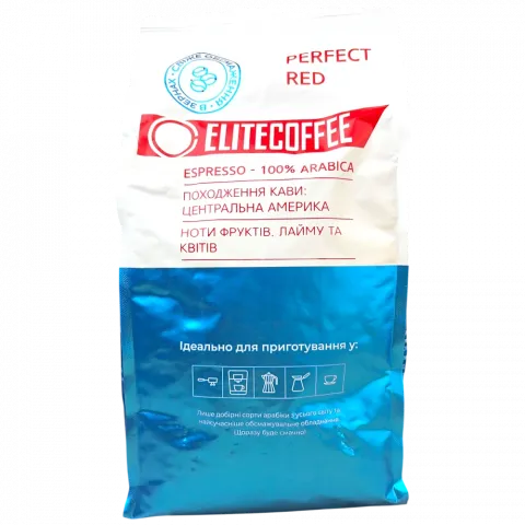Кава EliteCoffee 1 кг зерн. Perfect Red
