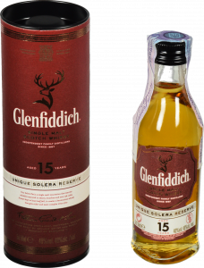 Віскі Glenfiddich 0,05 л 15 років 40
