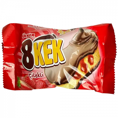 Кекс ULKER DANKEK 55 г шок/полуниця И623 (Туреччина)