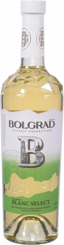 Вино Болград Селект Блан 0,75 л н/сол. біле