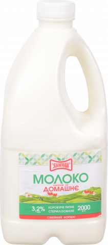 Молоко Злагода 3,2 2 л