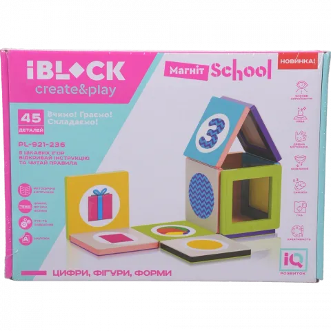 Іграшка Айблок конструктор магнітний PL-921-236