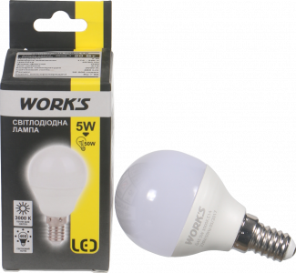 Лампа LED Work`s Long-Life LB0530-E14-G45 116272