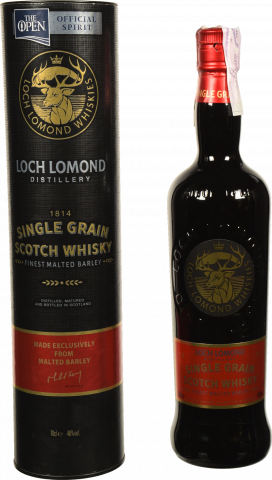 Віскі Loch Lomond Single Grain 0,7 л туб. 0216