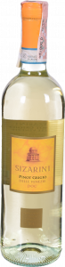 Вино Сізаріні Піно Гріджіо IGT 0,75 л сух. біле