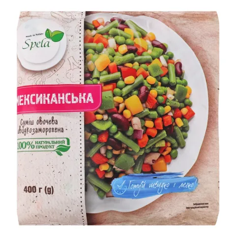 Св морож Суміш Spela 400 г Мексиканська д/жарки