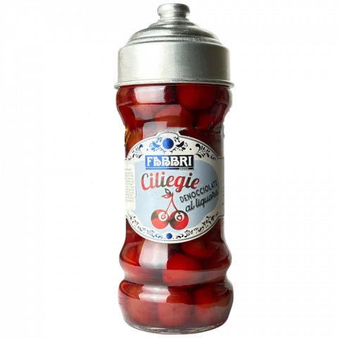Вишня FABBRI в лікері без кісточок 470г скло И395 (Італія)