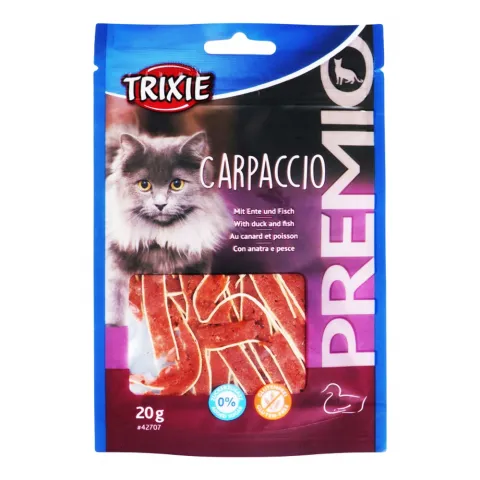 Ласощі д/котів Trixie Premio 20 г з качкою та рибою