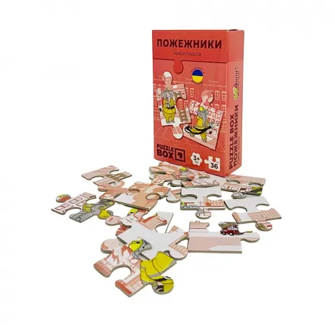 Іграшка пазл JoyBand Пожежники 36 елементів PB04