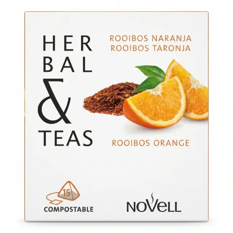 Чай Novell Herbal and Teas Ройбуш з апел.15шт И092 Іспанія