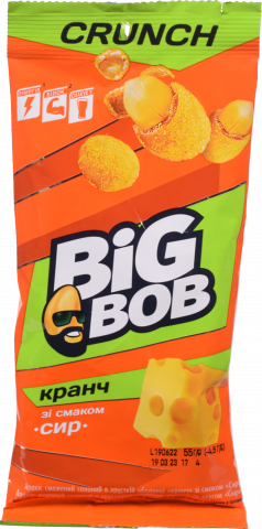 Горішки Big Bob Арахіс 5560 г в оболонці зі смаком Сиру