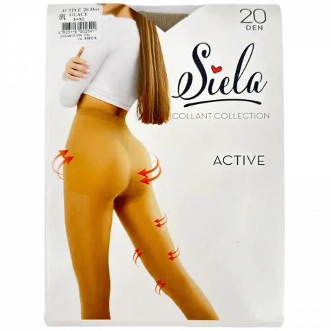 Колготи жін.SIELA ACTIVE 20 glace-3