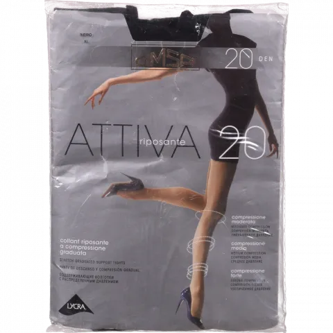 Колготи OMSA ATTIVA 20 NERO5