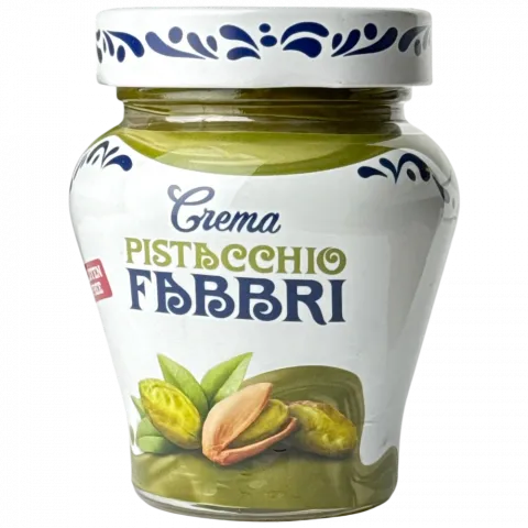 Паста шоколадна FABBRI з фісташкою 200г скло И549 (Італія)