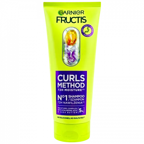 Шампунь д/волосся Fructis 200 мл Curls Method кучерявий метод звол д/хвил. та кучер. волосся