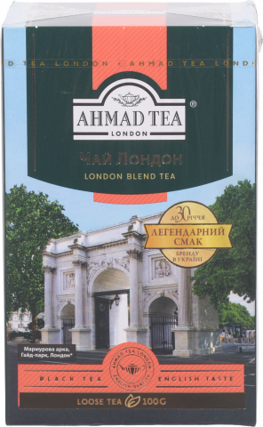 Чай Ахмад 100 г чорн. Лондон
