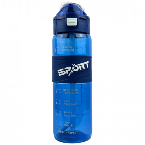 Пляшка 800мл пластик прозора арт. YD-7-16798 И344