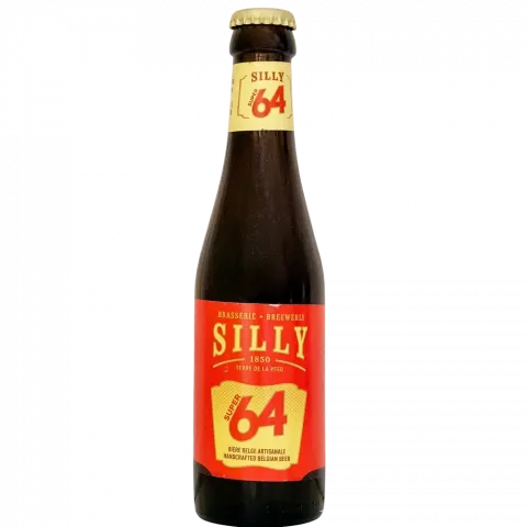 Пиво SILLY Super 64 0,25л скло 5 И649 (Бельгія)