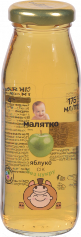 Сік Малятко 175 мл яблуко