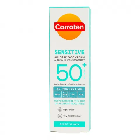 Крем д/обличчя Carroten 50 мл д/чутливої шкіри SPF50+