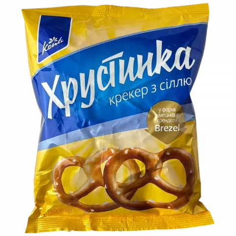 Крекер Конті 140г Хрустинка з сіллю