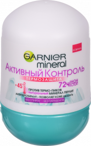 Дезодор Garnier 50 мл жін. Мінерал Термозахист актив. контроль