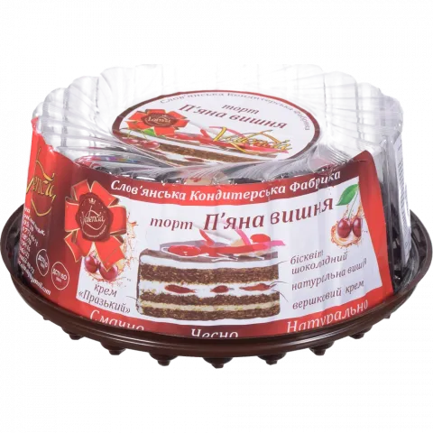 Торт Валєнсія 800 г П`яна вишня