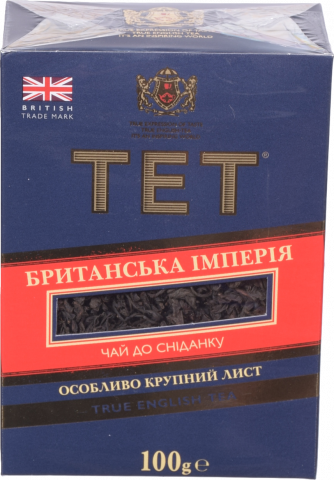 Чай Тет 100 г чорн. Британська Імперія